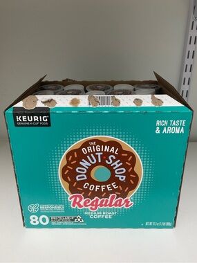 ☕️ Keurig Donut Shop Coffee Regular K-Cups (80 Pods) ☕️